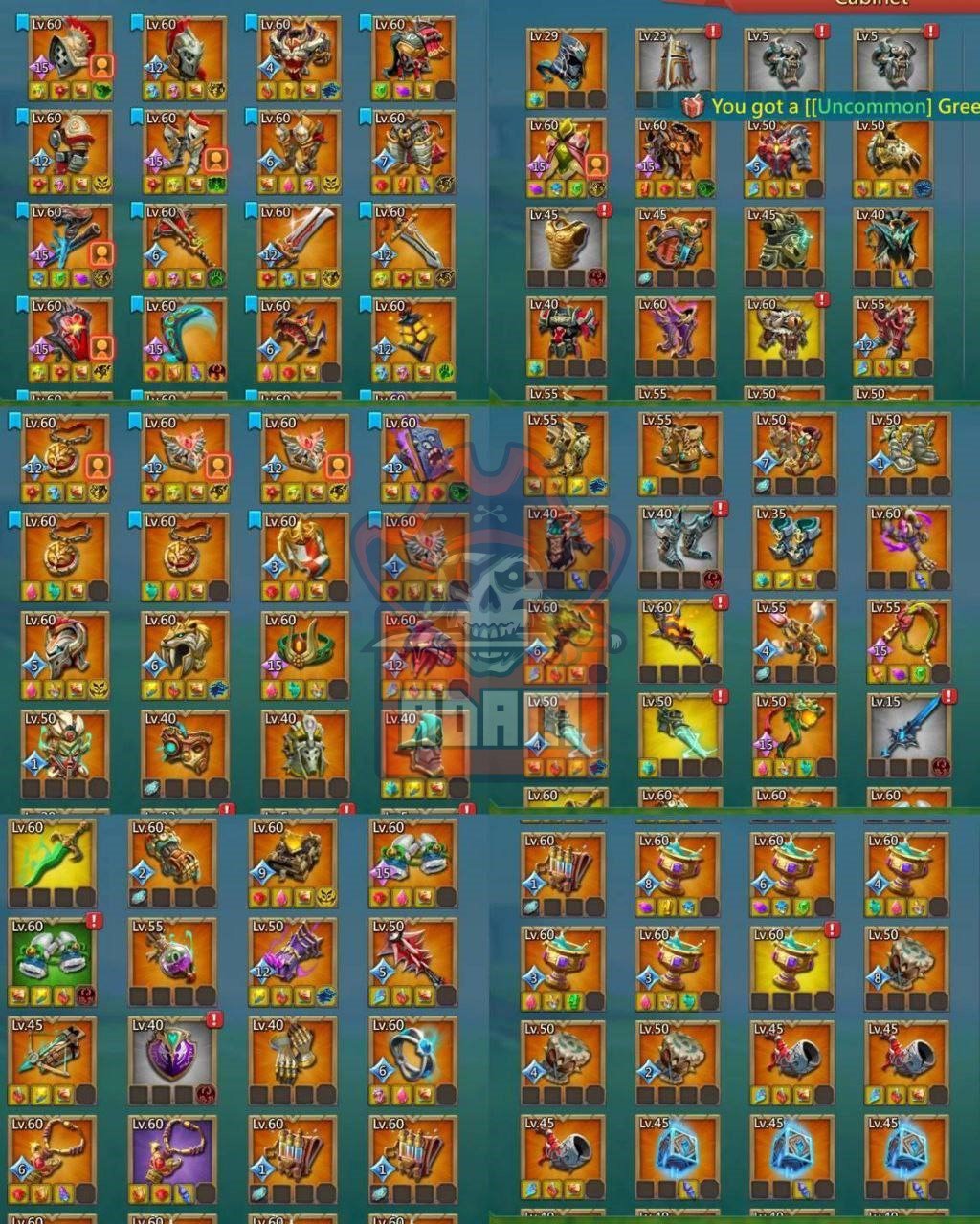 Titan with 3x11k Gold | 22x Mythic Champs | 3x Lv.15 | 8x Lv.12 | 16 Baron Jewels | 265 Castle Stars - Image 7