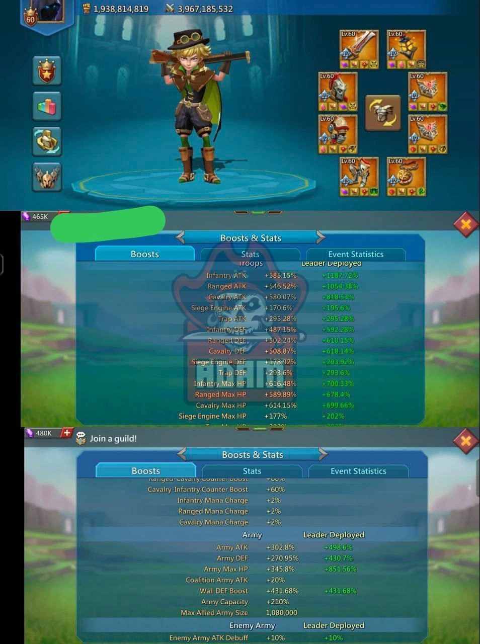 rl 2.24b might | 1475% inf 1442% rag 1429% cav | 17x mythic champs | 8x lv.12 champs | 112 blessed rl 2.24b might | 1475% inf 1442% rag 1429% cav | 17x mythic champs | 8x lv.12 champs | 112 blessed