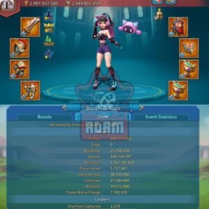 rl 2.24b might | 1475% inf 1442% rag 1429% cav | 17x mythic champs | 8x lv.12 champs | 112 blessed