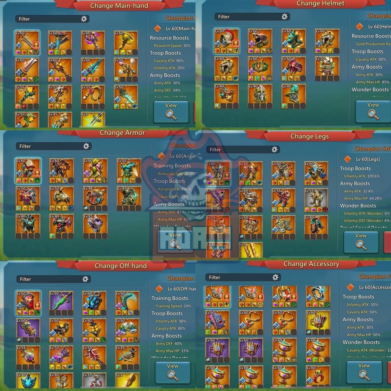 rl 2.2b might | 1515% inf 1503% rag 1506% cav | 12x mythic champs | 1 | 129 blessed rl 2.2b might | 1515% inf 1503% rag 1506% cav | 12x mythic champs | 1 | 129 blessed