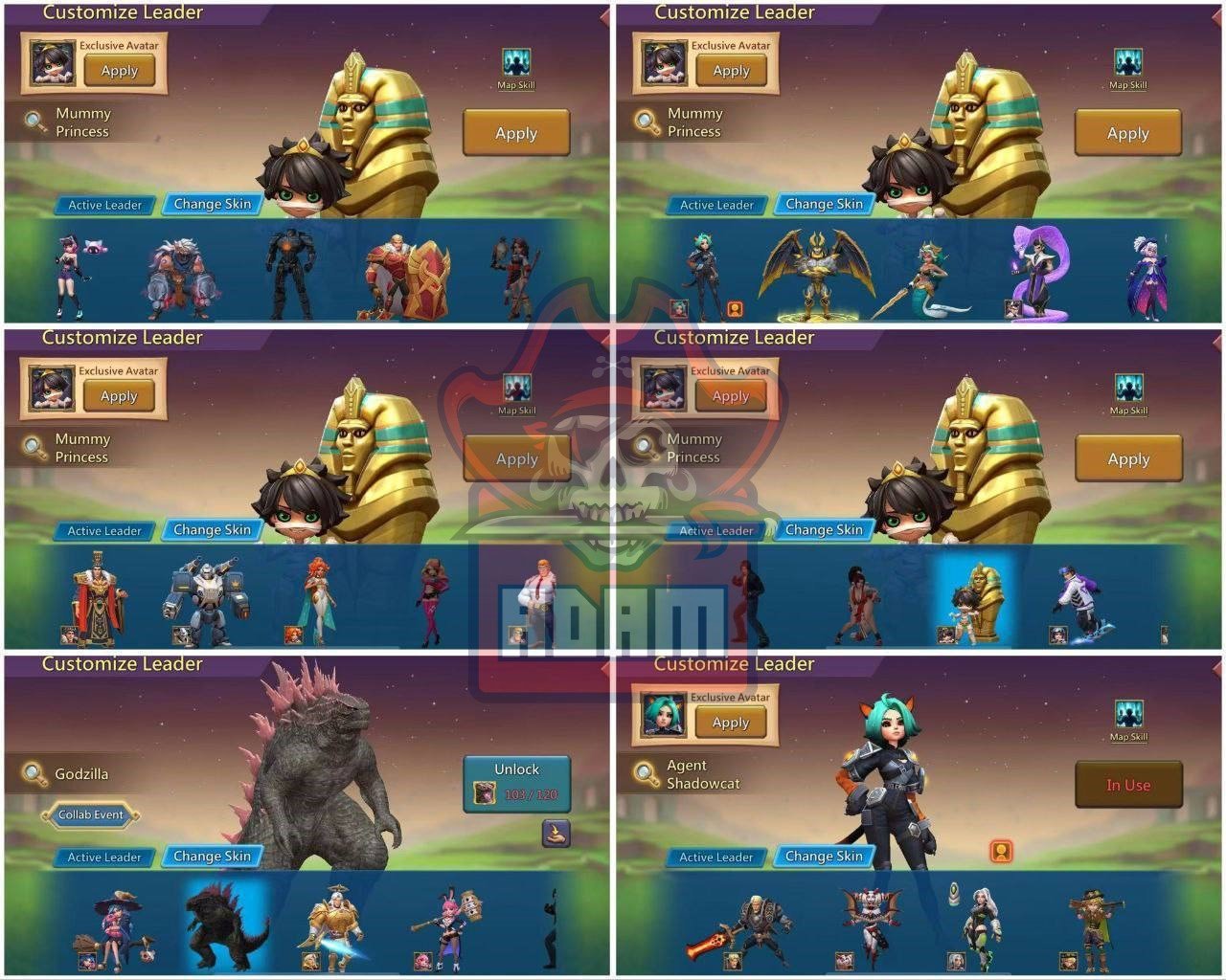 5x Emperror Pieces | 831% 811% 806% Base Stats | Can go to K1208 | 270 Castle Stars - Image 6